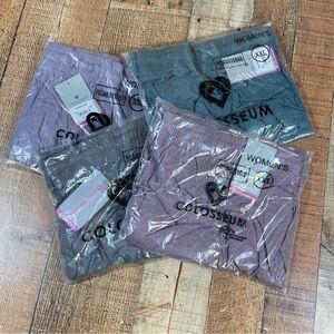 NEW Colosseum Women's XXL 2X Simone 2 Athletic Shorts 4 Bundle Workout Gym